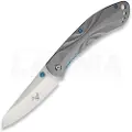 V Nives Poseidon Linerlock foldekniv, grå