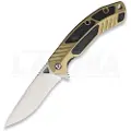V Nives Tectonic Linerlock CF foldekniv, Gold