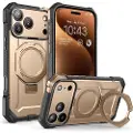 Supcase iPhone 17 Pro Unicorn Beetle Grip Mag MagSafe-deksel - Ørkengull