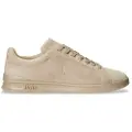Ralph Lauren for man. 809877601001 Heritage Court II Leather Sneakers beige (47), Flat, Laces, Casual