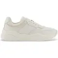 Armani Exchange for woman. XW001617AF17443M0107 Leather Sneakers Equip white (35.5), Flat, Laces, Casual