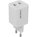 Canyon Cu45cc Gan 45w 2xpd Usb-c Vegglader