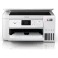Epson EcoTank ET-2856 - Multifunksjonsskriver - farge - ink-jet - påfyllbar - A4 (medie) - opp til 10.5 spm (trykking) - 100 ark - Wi-Fi, USB - hvit