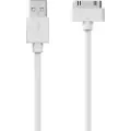 Sinox Apple 30-pin kabel. 2m. Sort
