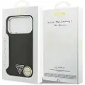 GUESS Grained Triangle Logo Magsafe Iphone 17 Pro Telefondeksel