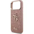 GUESS Fixed Glitter Big 4g Metal Frame Iphone 17 Pro Max Telefondeksel