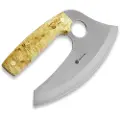 Nordic Knife Design ULU kjøkkenkniv, curly birch