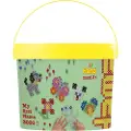 HAMA Beads Maxi Beads Bucket 4 Plates Byggespill