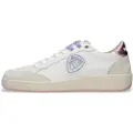 Blauer for woman. S5OLYMPIA11 Leather Sneakers Olympia11 beige (37), Flat, Laces, Casual