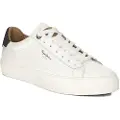 Pepe Jeans for man. PMS30930 Yogi Original leather trainers white (45), Flat, Laces, Casual