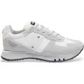 Blauer for man. S5TOKYO01 Leather Sneakers Tokyo01 white (41), Flat, Laces, Casual