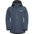 Jack Wolfskin Flowline 3in1, Skijakke, Herre, Midnight Sky