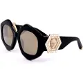 Philipp Plein Spp102s Solbriller For Kvinner