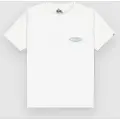 Quiksilver Evo Border Lines Kids T-skjorte hvit