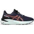 Asics unisex for kids. 1014A343 Shoes GT-1000 13 GS navy (35.5), Flat, Laces, Sport, Multisport, Sustainable, children's fashion
