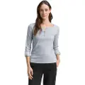 Tom Tailor Henley Langarmet T-skjorte
