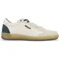 Blauer for man. S5MURRAY01 Leather Sneakers Murray01 off-white, green (41), Flat, Laces, Casual
