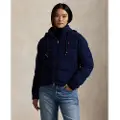 Ralph Lauren for woman. 211A92614005 Cable Knit Coat navy (S), Casual, Wool