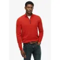 Superdry for man. M6110688A Pullover Wool red (3XL), Casual, Long sleeve