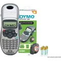 Dymo LetraTag LT-100H - Merkemaskin - S/H - direkte termisk - Rull (1,2 cm) - 160 dpi - opptil 7 mm/sek. - kutter - 1 skrivelinje, 2 skrivelinjer, sanntidsklokke
