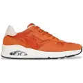 SKECHERS for man. 183053 Leather Sneakers Uno Vintage Dayz orange (40), Flat, Laces, Casual