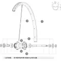 Mavic Aksium Allroad Disc 650b 2018 Forhjulsspeilene 12 Enheter