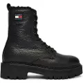 Tommy Hilfiger for woman. EN0EN02906 Urban Leather Ankle Boots black (41), 1 to 3 cm, Zip, Casual