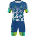 Otso Swim Bike Run Flower Kortermet Trisuit