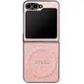 GUESS Samsung Galaxy Z Flip7 4G Ringdeksel i farger - MagSafe-kompatibel - Rosa