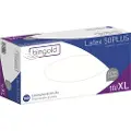 Usorteret ENGANGSHANDSKER LATEX 50PLUS PUDDERFRI GR. 10/XL NATUR 100 STK
