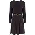 GUESS Cable Belted Hana Kjole