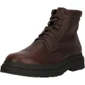 Clarks for man. 26183263 Badbury Hi Leather Ankle Boots brown (42), Flat, Laces, Casual
