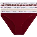 Tommy Hilfiger for woman. UW0UW06133 Set of 3 panties Essential red (S), Homewear, Cotton