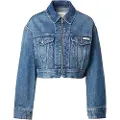 Calvin Klein Jeans Lv047d778g Cropped Denimjakke