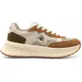 Blauer for woman. F5LYNN01 Trainers Lynn 01 brown (40), 3 to 5 cm, Suede, Laces, Casual