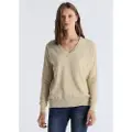 LOIS Jeans for woman. 453292890 Elsa Gina beige jumper (XXL), Casual, Cotton