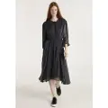 LOIS Jeans for woman. 448612874 Kili Leo dress black (L), Casual, Polyester, Long sleeve