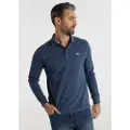 LOIS Jeans for man. 130333830 Polo Water zul (L), Blue, Casual, Cotton, Long sleeve