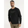 LOIS Jeans for man. 166122824 Jaymi Mecca sweatshirt black (L), Casual, Cotton