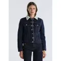LOIS Jeans for woman. 470332404 Manuela Kaira Jacket navy (M), Blue, Casual, Cotton, Denim