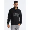 LOIS Jeans for man. 166253512 Sweatshirt Andre Java black (L), Casual, Cotton