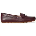 Ralph Lauren for woman. 802967751008 Brown Merino Moccasins (39), Leather, Flat, None, Casual, Eco Leather