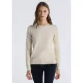 LOIS Jeans for woman. 453112669 Martina beige jumper (L), Casual, Viscose