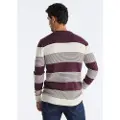 LOIS Jeans for man. 176833486 Dylan Mon maroon jumper (L), Casual, Cotton