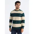 LOIS Jeans for man. 176823484 Thomas Euge green jumper (XL), Casual, Viscose