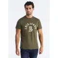 LOIS Jeans for man. 158353479 Bombay Acai green T-shirt (XXL), Casual, Cotton, Short sleeve
