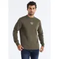 LOIS Jeans for man. 166163458 Sweatshirt Fusion Vulcan green (XXL), Casual, Cotton