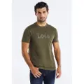 LOIS Jeans for man. 158373493 Romeo Perfecto T-shirt green (L), Casual, Cotton, Short sleeve