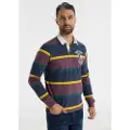 LOIS Jeans for man. 133093469 Leandre Gelila multicoloured polo shirt (XXL), Casual, Multicolor, Cotton, Long sleeve