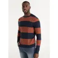 LOIS Jeans for man. 176823484 Thomas Euge jumper brown (XL), Casual, Viscose